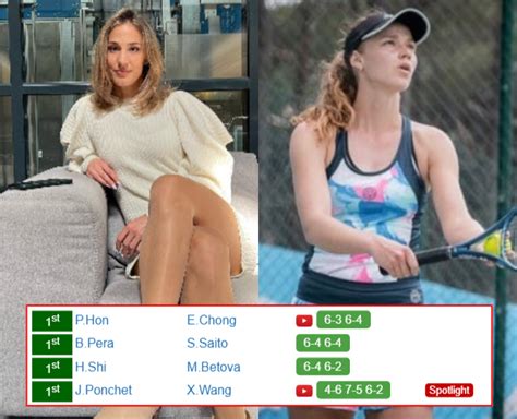 Tennis: Bernarda Pera live scores, results, fixtures.